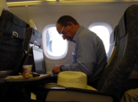 Inspection Judge Otto Schalter traveling between keurings